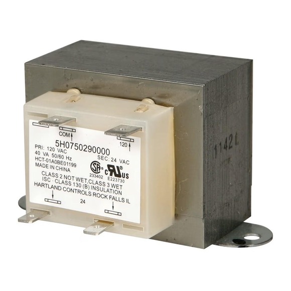 Modine Other - Basler BE131640GEK 5H0750290000 120V 24V 40VA Class 2 Modine HVAC Transformer